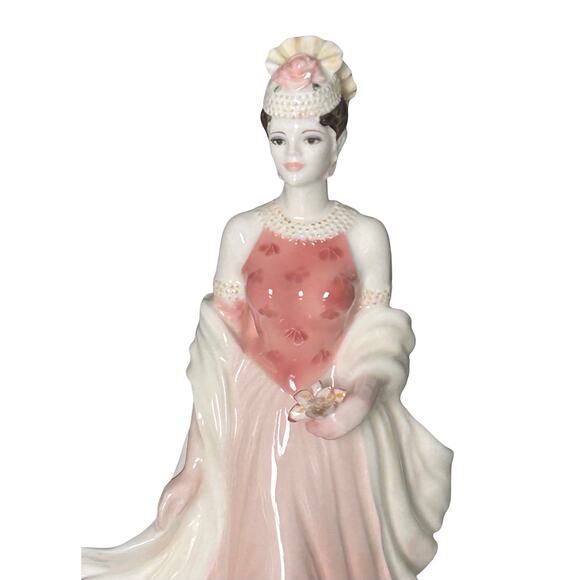 Coalport Bone China Lady Ladies Of Fashion Sue Figure Of The Year 1998 - Picture 3 of 13